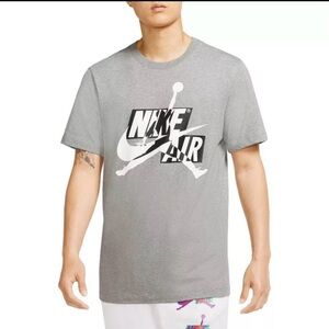 Nike Jordan T-Shirt Jumpman Air HBR Classic Athletic Gym Short Sleeve T-Shirt